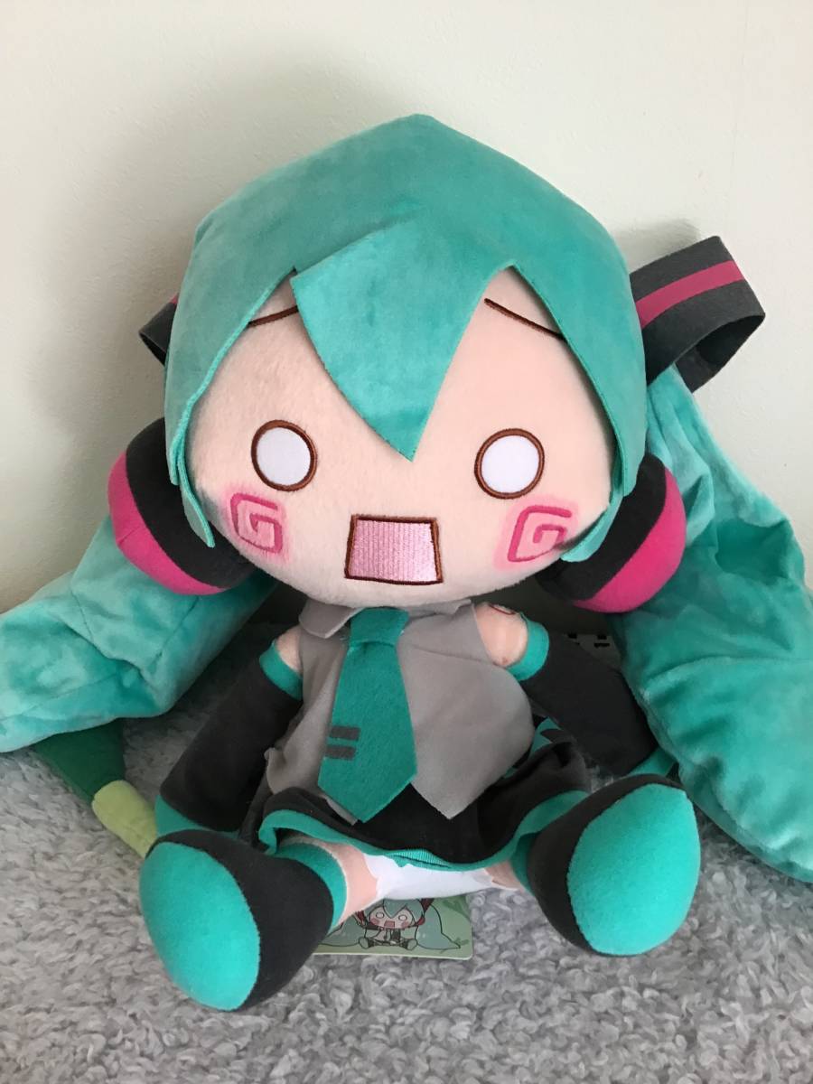 初音ミクシリーズ メガジャンボぬいぐるみ はちゅねミク SEGA☆ はちゅ