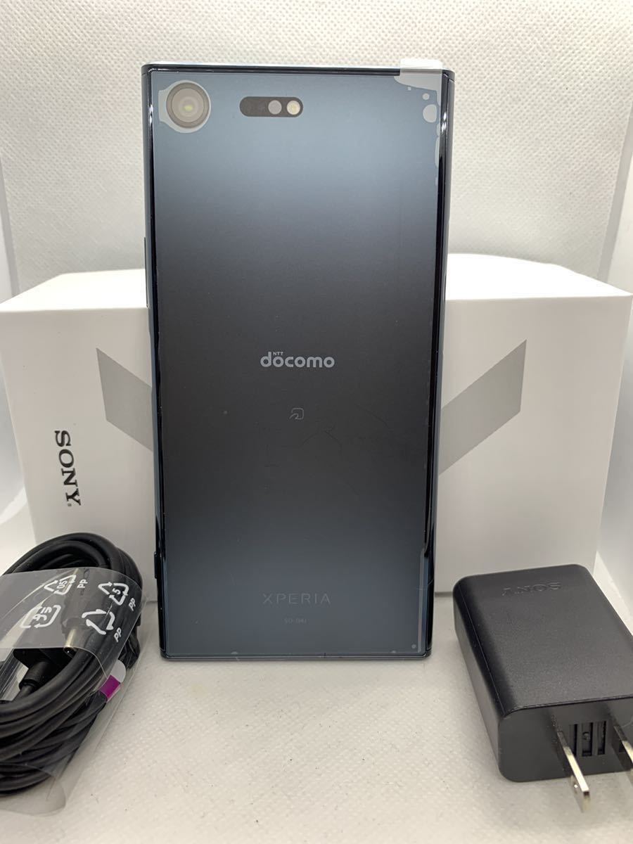 【特価！！】未使用　Sony Xperia XZ Premium SO-04J ブラック SIMロック解除 ドコモ　SIMフリー ネットワーク制限無し