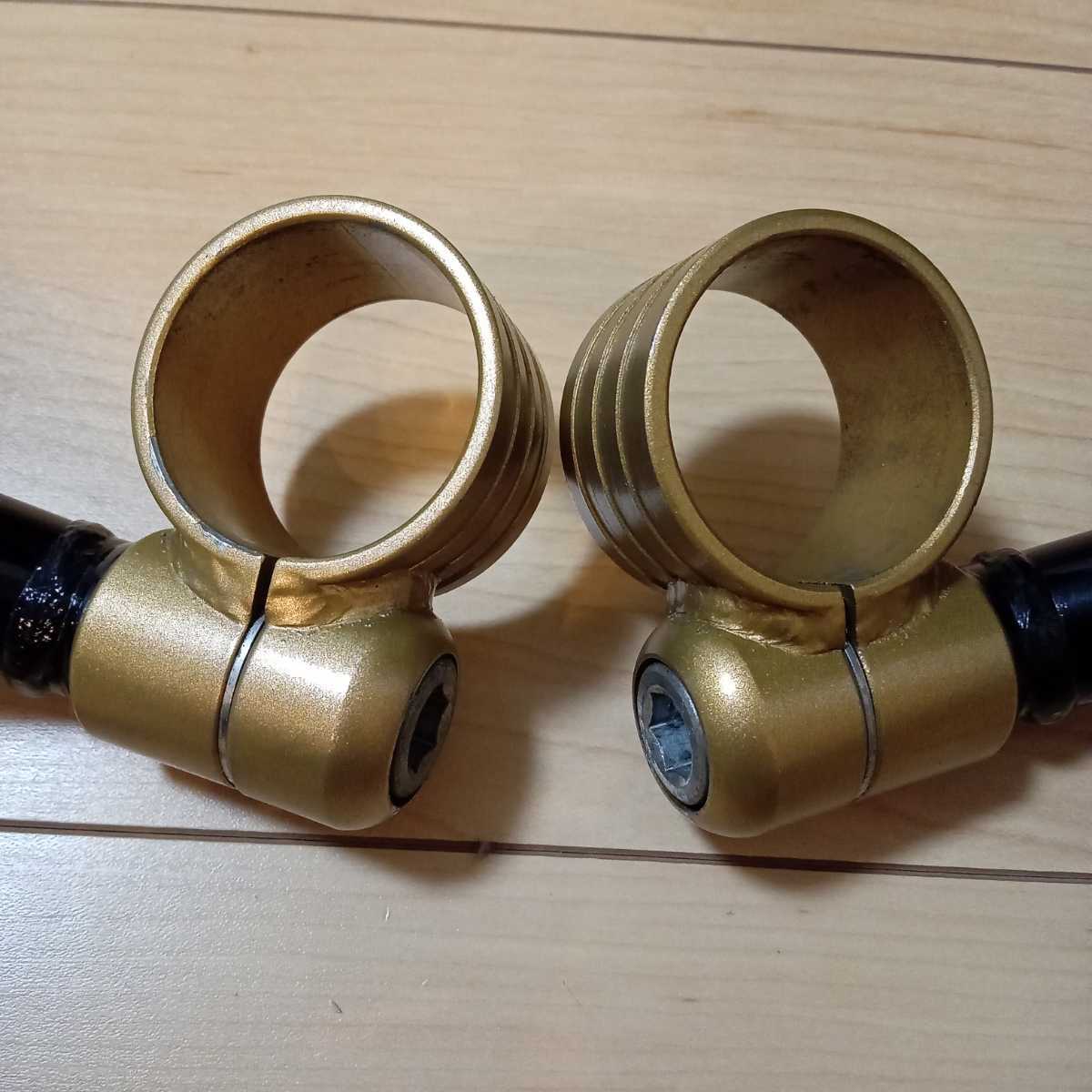 ハリケーン 41Φ セパレートハンドル セパハン 黒×金 ゼファー750 