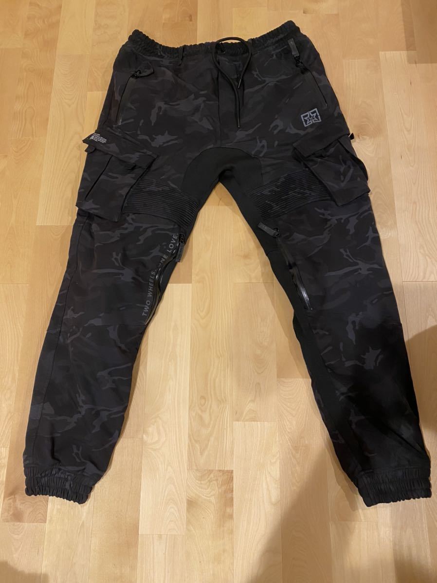 ride rich UNIT 16 ARMOURED SOFTSHELL CARGO JOGGERS CAMO ライド