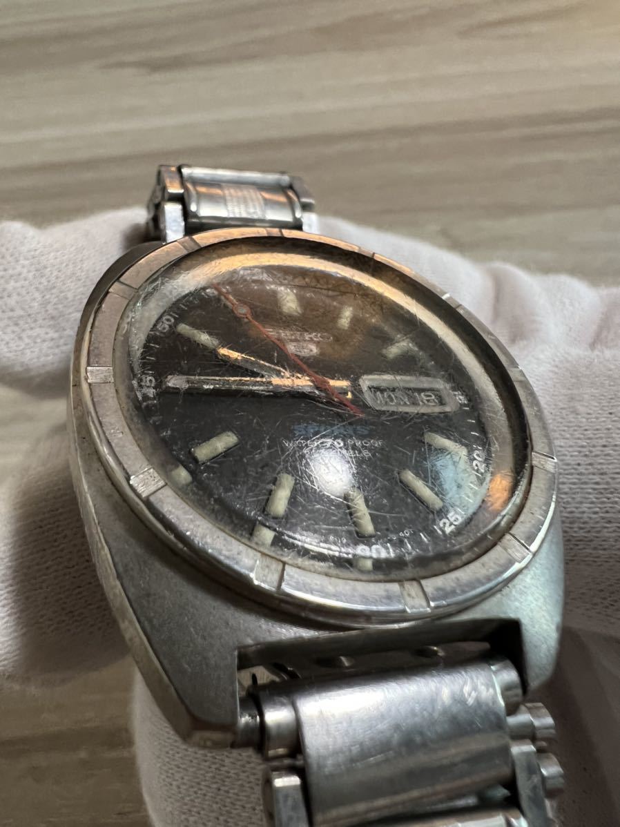 SEIKO セイコー 5 スポーツ 6119-8140 メンズ 自動巻き 腕時計