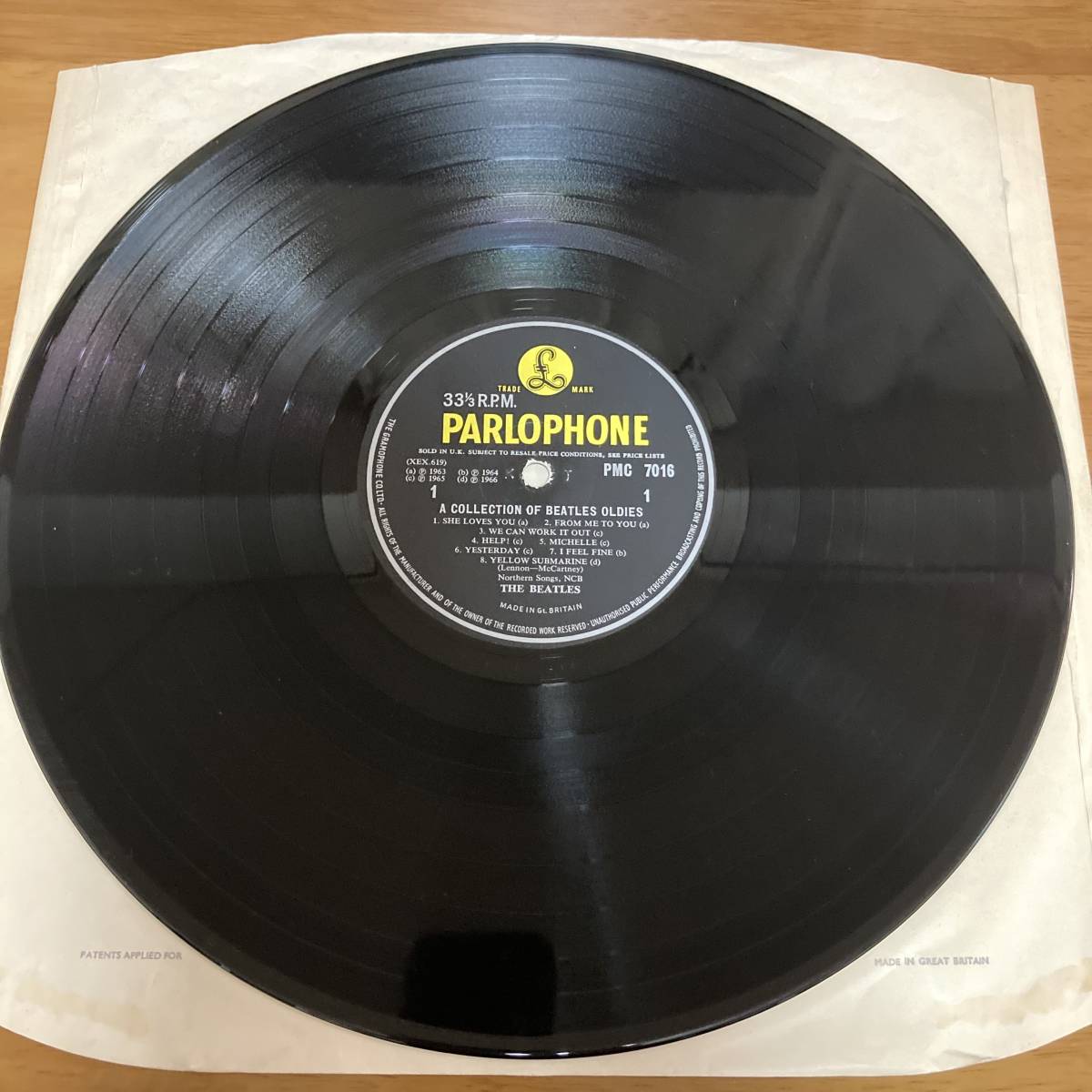 レコード The Beatles Oldies 希少UKステレオオリジナル盤