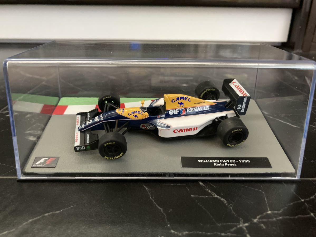 1/24 ウィリアムズ FW15C キャメル仕様 チャンピオン A.プロスト