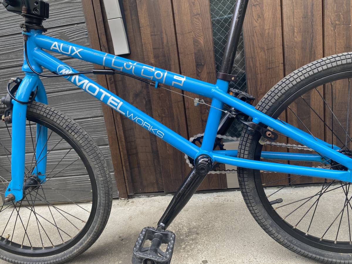 MOTEL WORKS AUX BMXバイク 青 used MOTEL WORKS AUX BMXバイク 青