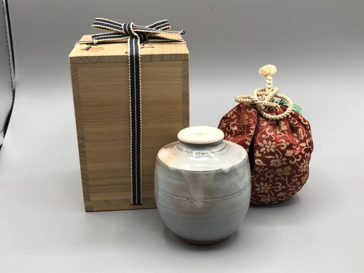 A043萩焼 中村龍和 肩衝茶入 共箱 茶道具 肩衝茶入 共箱 茶道具 中村龍和 萩焼 A043萩焼 公式通販 -