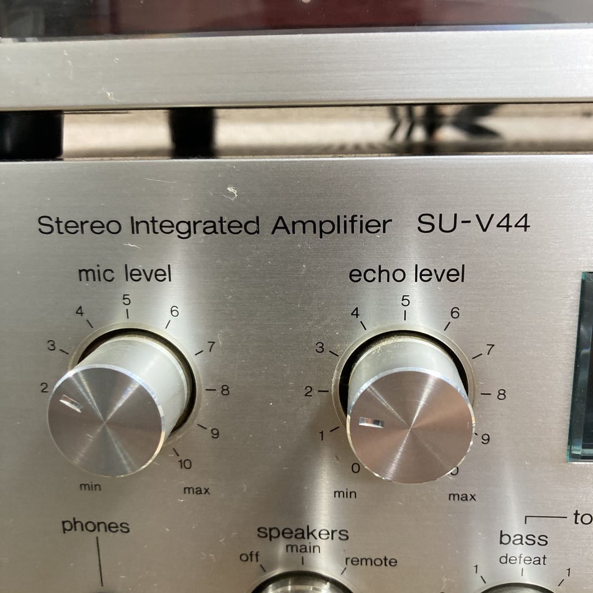 Technics テクニクス プリメインアンプ SU-V44 カセットデッキ M202 ST