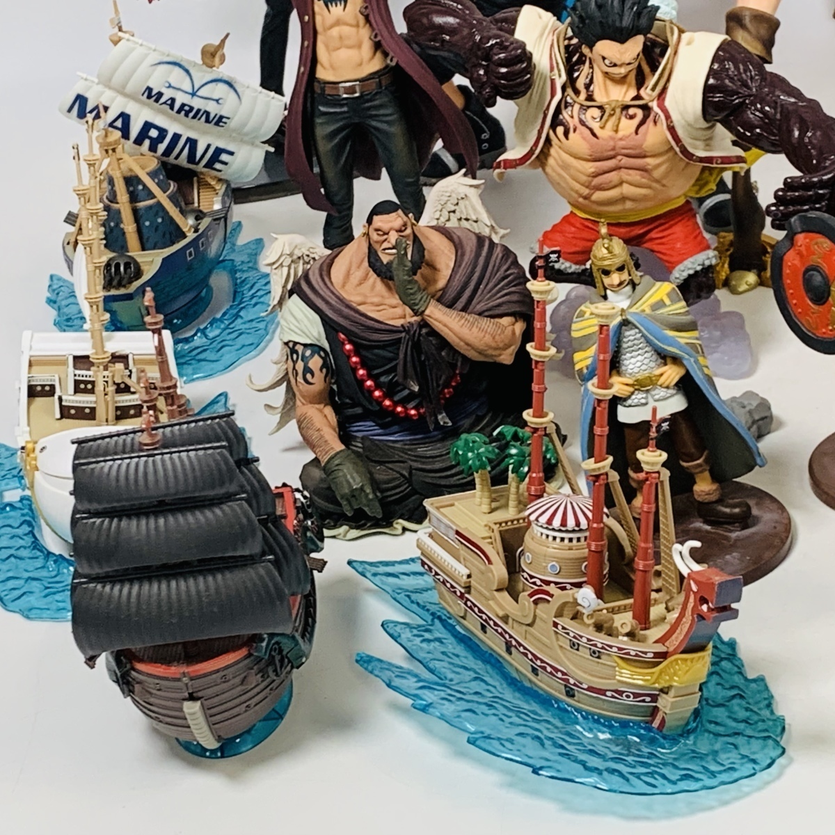 ジャンク ワンピース フィギュアまとめセット 偉大なる船 造形王頂上 