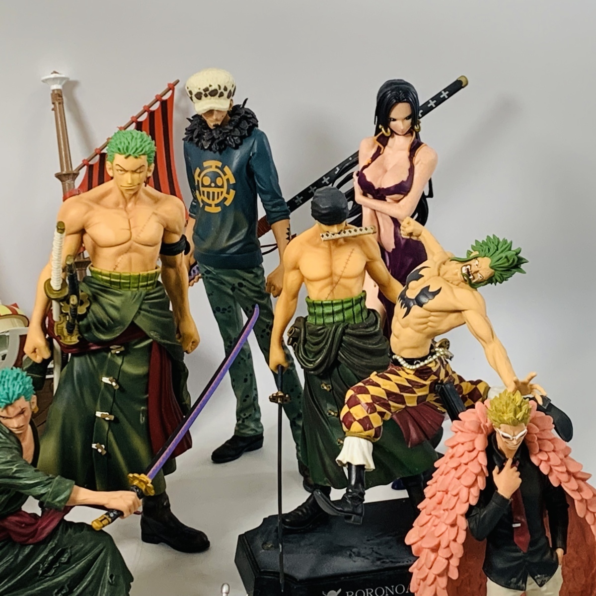 ジャンク ワンピース フィギュアまとめセット 偉大なる船 造形王頂上 