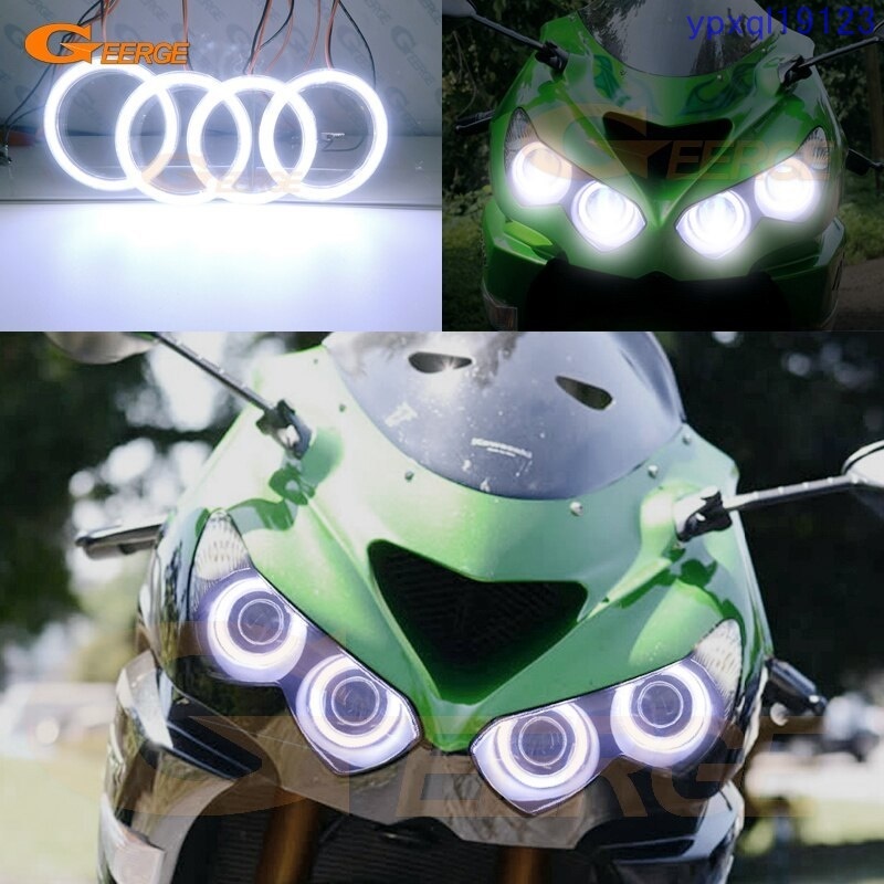 格安】カワサキニンジャ ZX14 ZX14R ZZR1400 エンジェル アイ ヘッド 