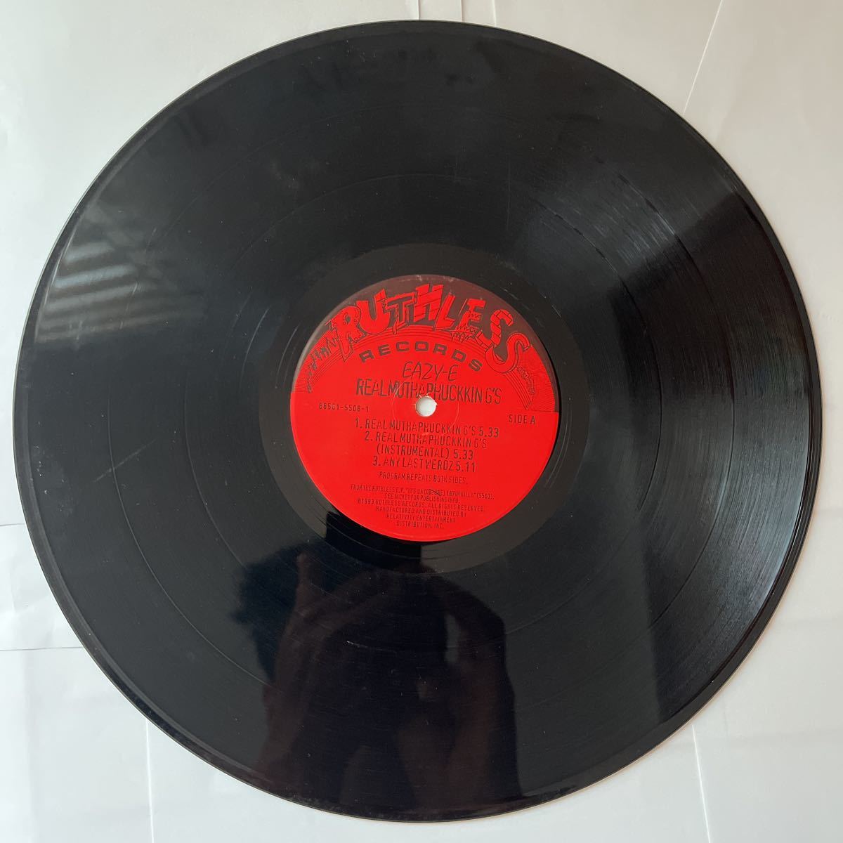 12”Eazy-E Featuring Gangsta Dresta And BG. Knocc Out* Real 