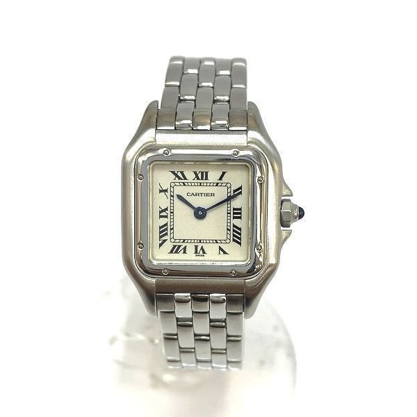 品質保証，大得価 Cartier カルティエ パンテールSM W25033P5 クォーツ ホワイト文字盤 レディース 時計 磨き済み(パンテールドゥカルティエ)｜売買されたオークション情報、yahooの商品情報をアーカイブ公開 - オ パンテールドゥカルティエ