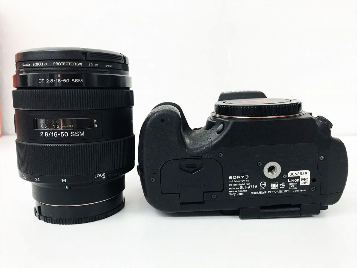 SONY α77 デジタル一眼レフカメラ DT16-50mm F2.8 SSM ズームレンズ