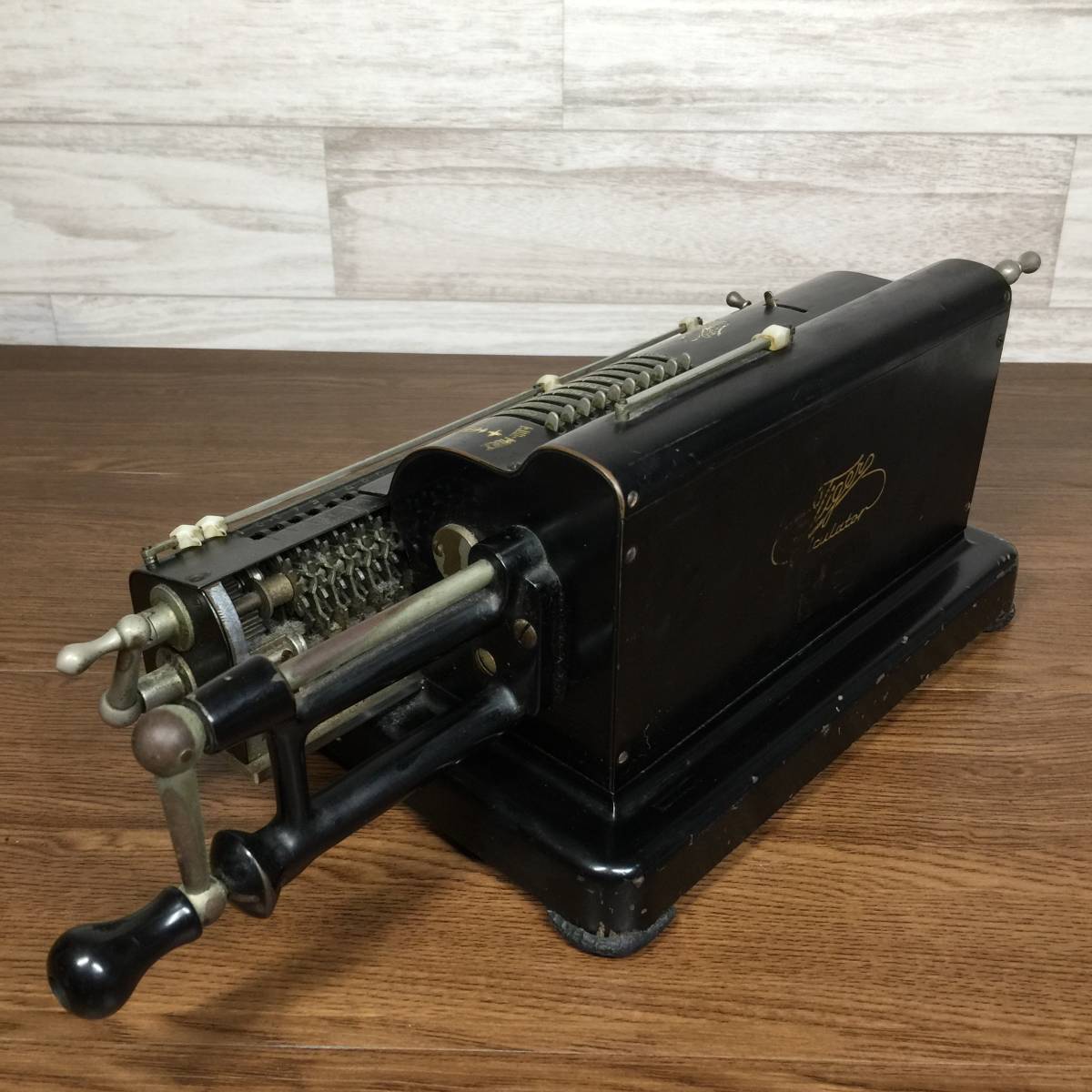限定完売モデル ジャンク品 Tiger calculator タイガー計算機 機械式