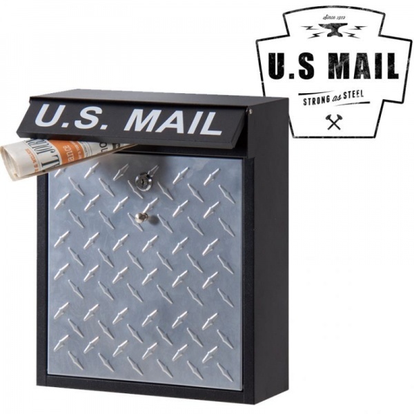 ポスト インダストリアル 郵便受け USA antique mail box ♪ 古い時代