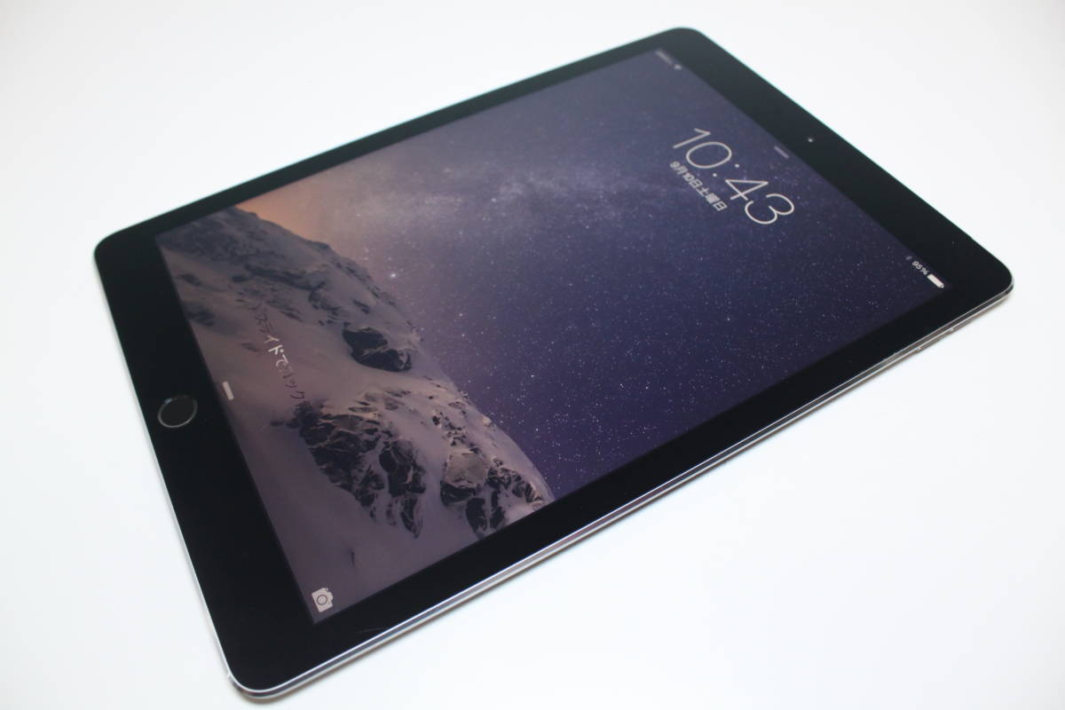 iPad Air 2/Wi-Fi+セルラー/16GB〈MGGX2J/A〉 ⑤ iPad Air 16GB