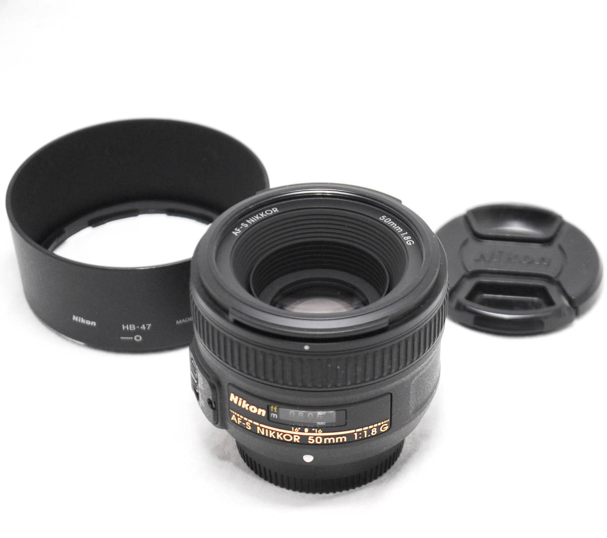 新品級の超美品・純正フード付き】Nikon ニコン AF-S NIKKOR 50mm f