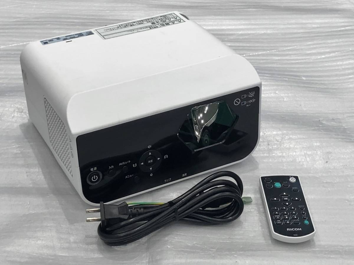 テレビ・映像機器 【美品】RICOH プロジェクター PJ WX4152NI