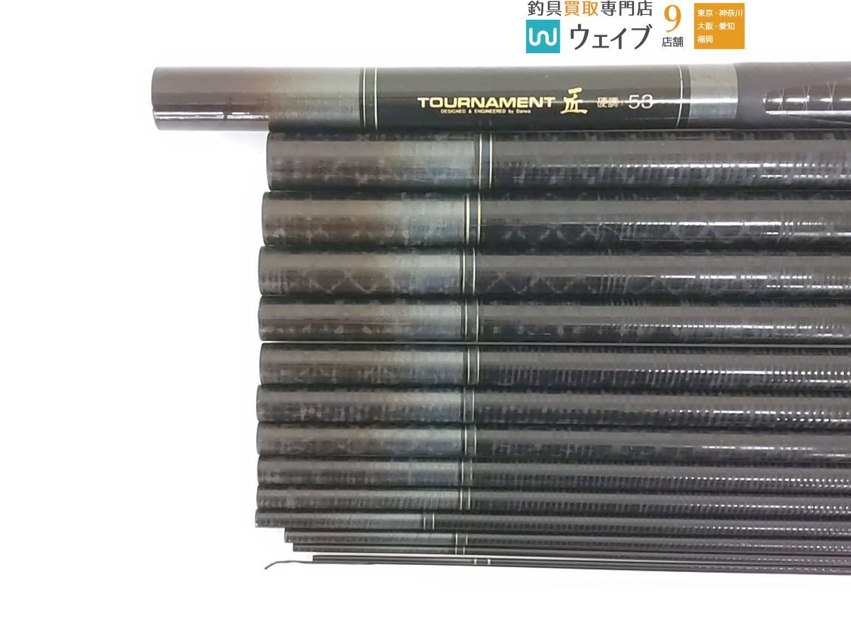 ダイワ精工名竿 渓流竿 アモルファスウイスカー THE 源流匠 硬調53