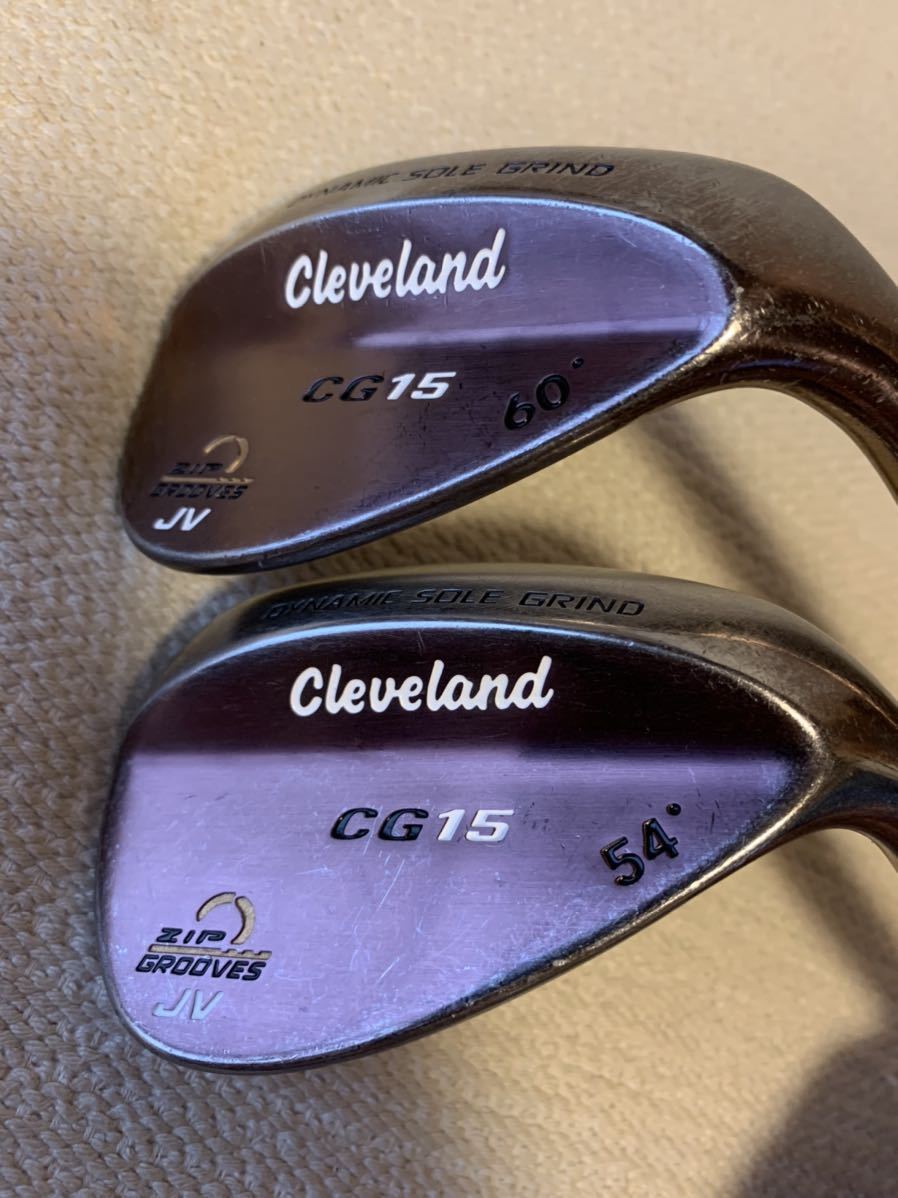 本物保証，人気SALEクリーブランド CG15 54&deg; 60&deg; 2本セット(クリーブランド)｜売買されたオークション情報、yahooの商品情報をアーカイブ公開 - オークファン 男性右きき用
