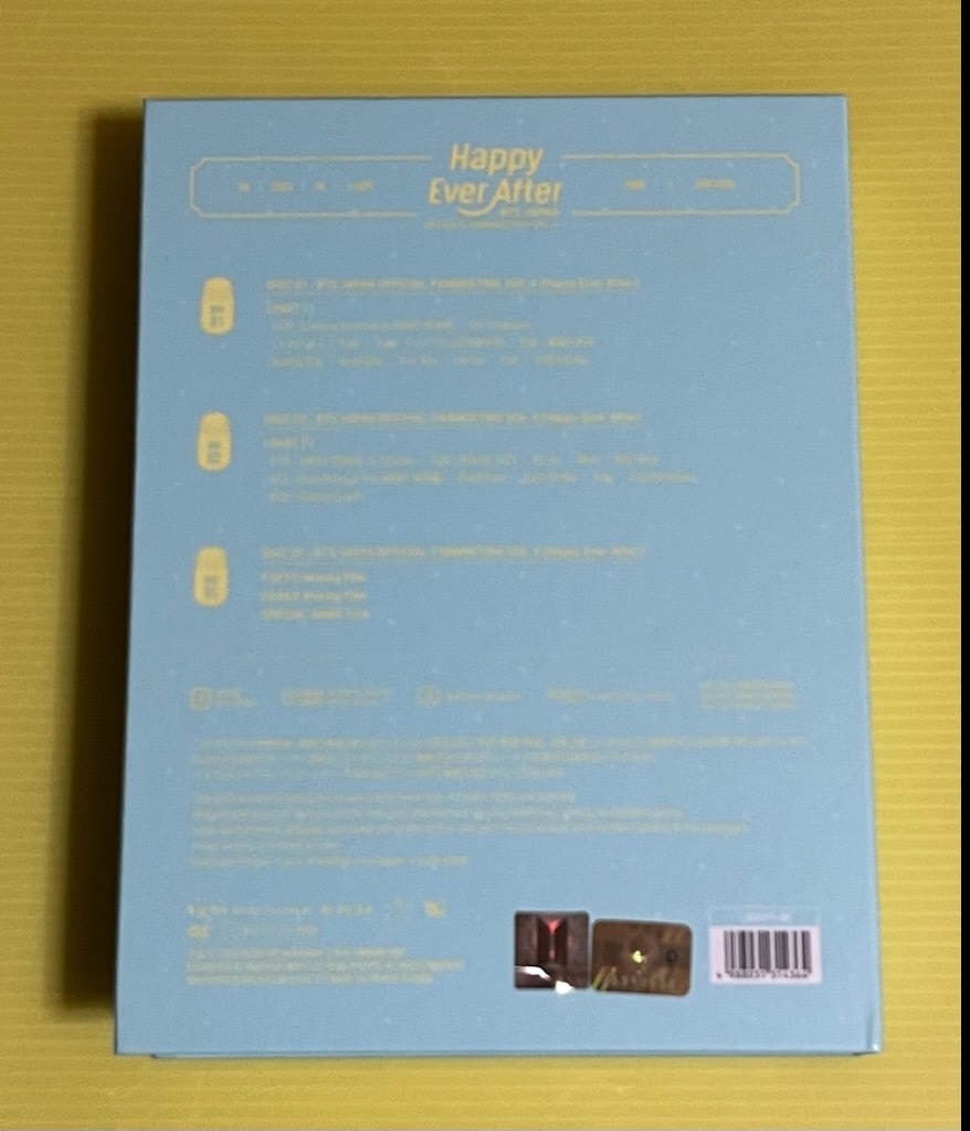 防弾少年団 DVD 2018 Happy Ever After BTS JAPAN OFFICIAL FANMEETING