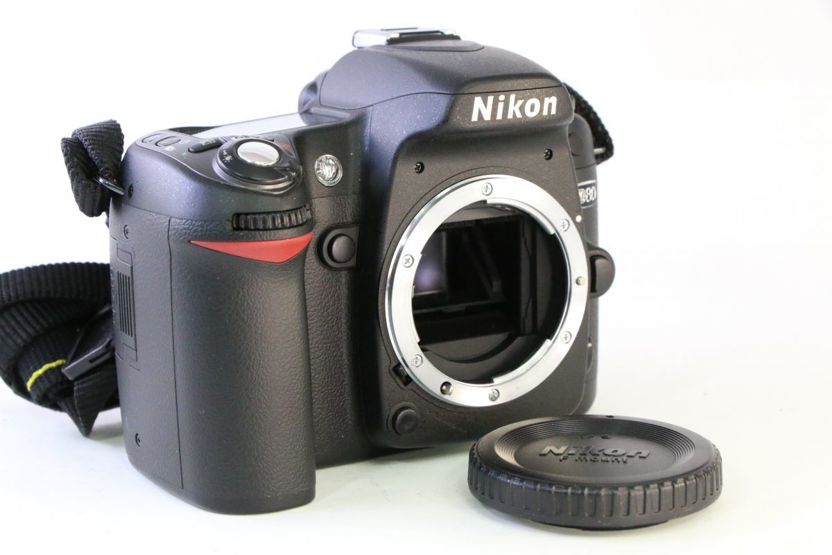 動作保証・点検済】極上品☆ニコン Nikon D80 ボディ☆ショット数 
