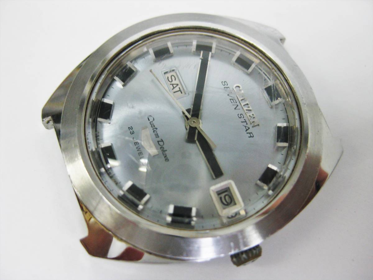 YT-B⑲90】CITIZEN/シチズン SEVEN STAR Custom 、セブンスターDeluxe 