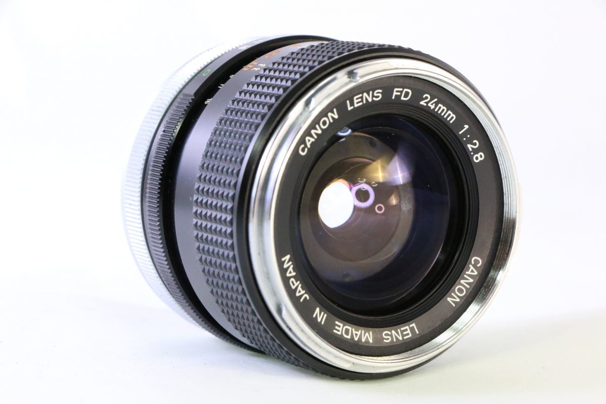 実用□キヤノン Canon FD 24mm F2.8□うすかびAK 746 FD 24mm Canon
