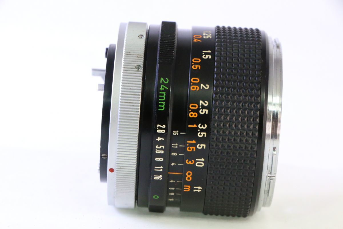 実用□キヤノン Canon FD 24mm F2.8□うすかびAK 746 FD 24mm Canon