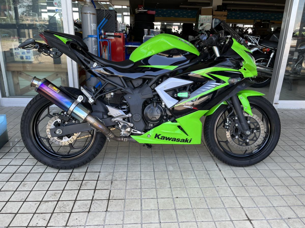 ニンジャ250SL ライトカスタム 2016 事故現状 ETC 17800km cbr250rr