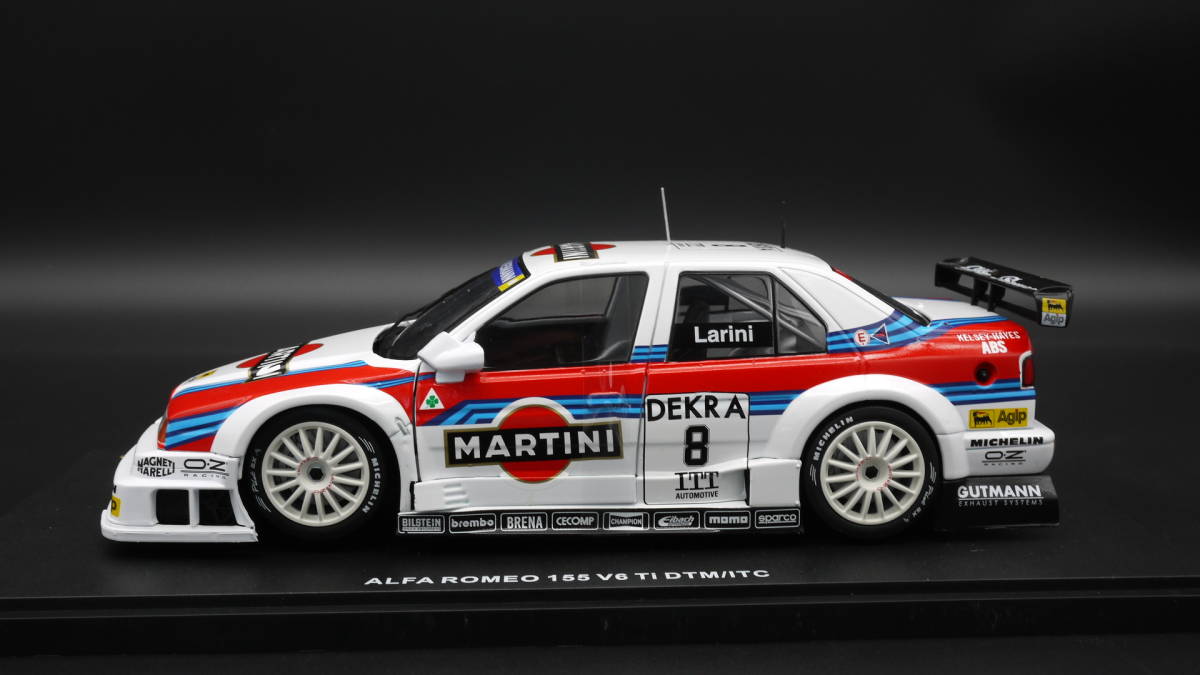 1:18 Werk83 アルファロメオ 155 V6 TI DTM/ITC 1995 マルティニ N