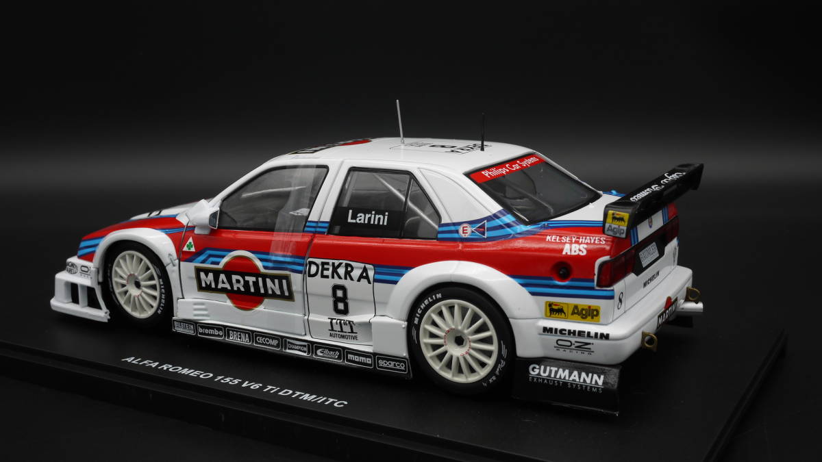 Werk83 Alfa Romeo 155 V6 Ti #13 G. Giudici DTM ⁄ ITC 1995 1⁄18