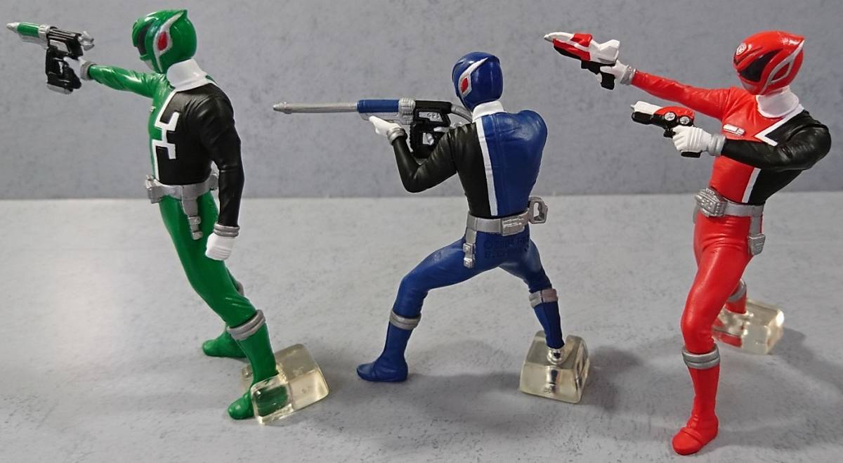 HG 特捜戦隊 デカレンジャー 全6種 セット デカ レッド ブルー グリ