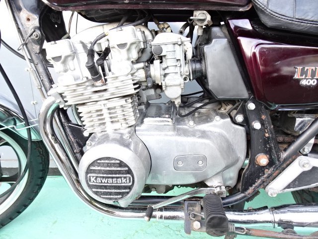 Z400LTD Z400LTD2 国内物 エンジン実動 書無し Z400FX への部品取り等 