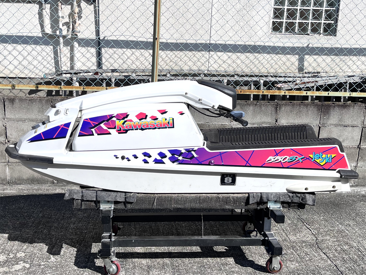 yanmer様確認用 KAWASAKI jet ski 550SX ジェットスキー カワサキ シングルJ S550SX