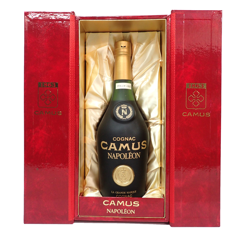266【売切り】未開栓 古酒 CAMUS カミュ ナポレオン まとめて6本セット コニャック ブランデー 700ml 40度 観音開き 箱付き