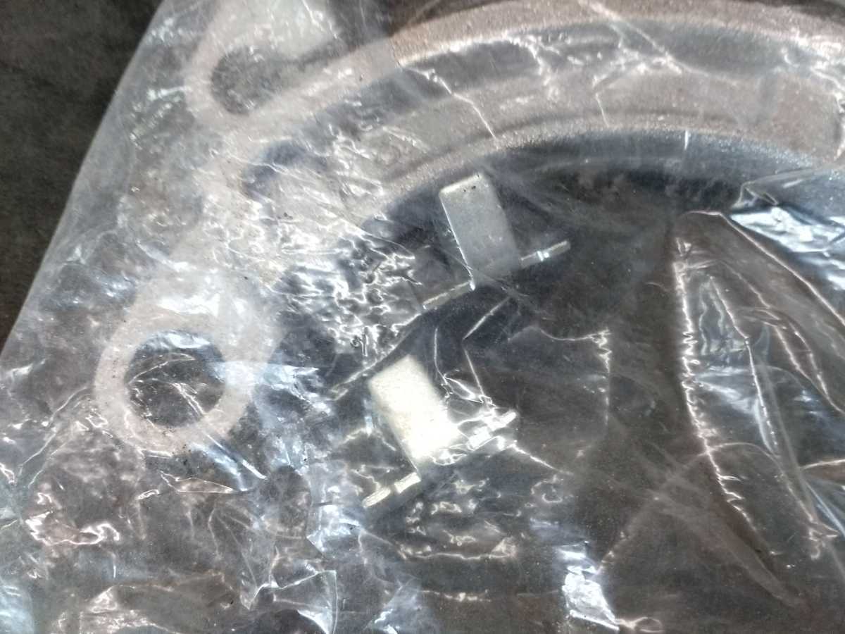 vespa ベスパ　【50/90/100/ET3】　フロント・ブレーキシュー　溝無し　社外品_5