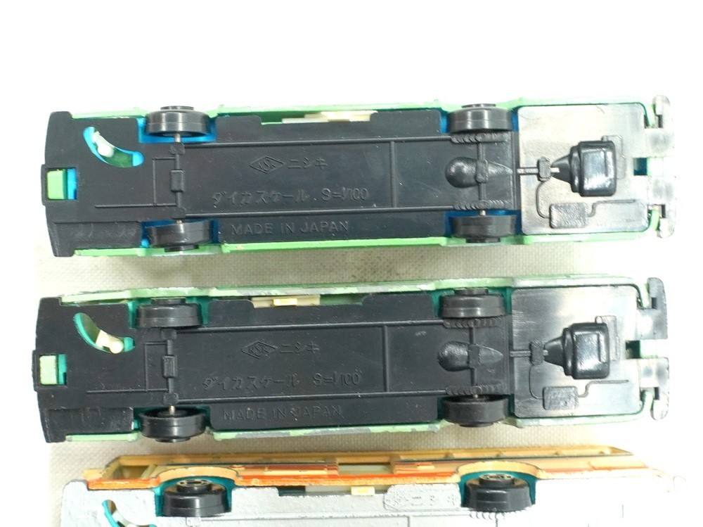 1000円スタート ミニカー 5点 ニシキ ダイカスケール バスシリーズ No