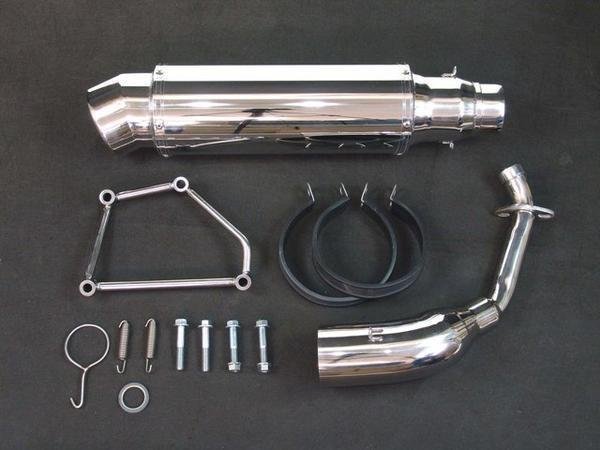 極太マフラー マジェスティー 250C SG03J ステー 極太マフラー マジェスティー 250C SG03J ステー マフラー 極太