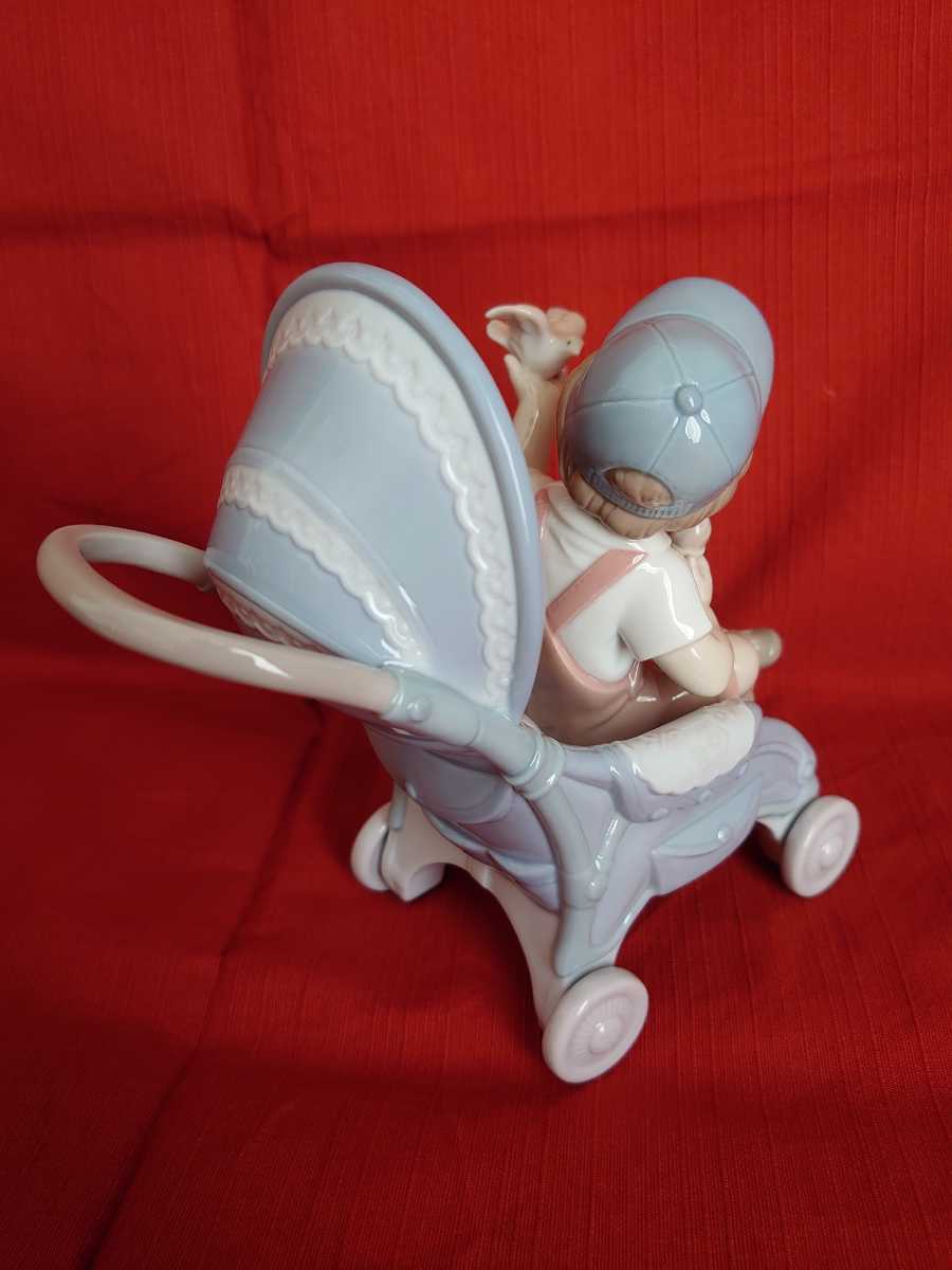 1円スタート LLADRO リヤドロ No.6904「遊びにきたよ！」 フィギュリン