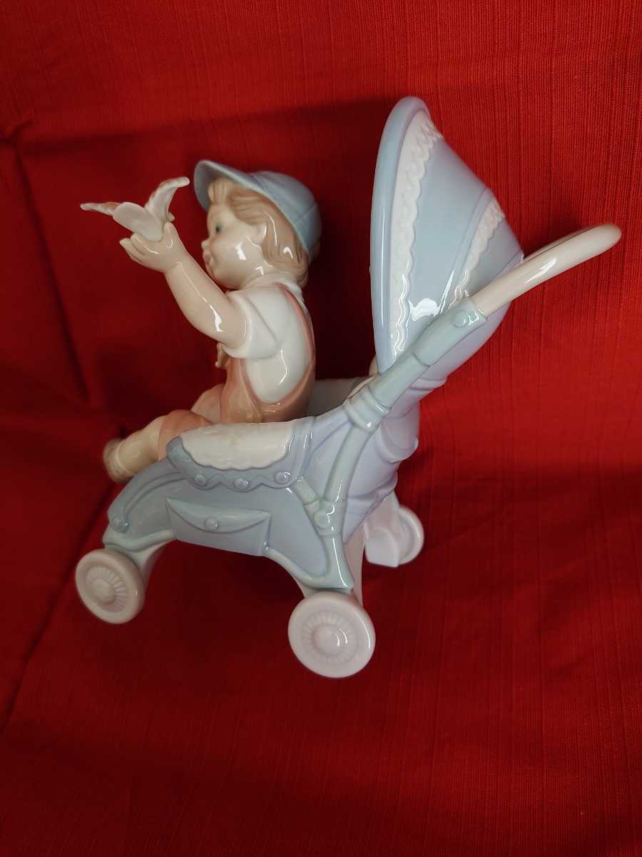 1円スタート LLADRO リヤドロ No.6904「遊びにきたよ！」 フィギュリン