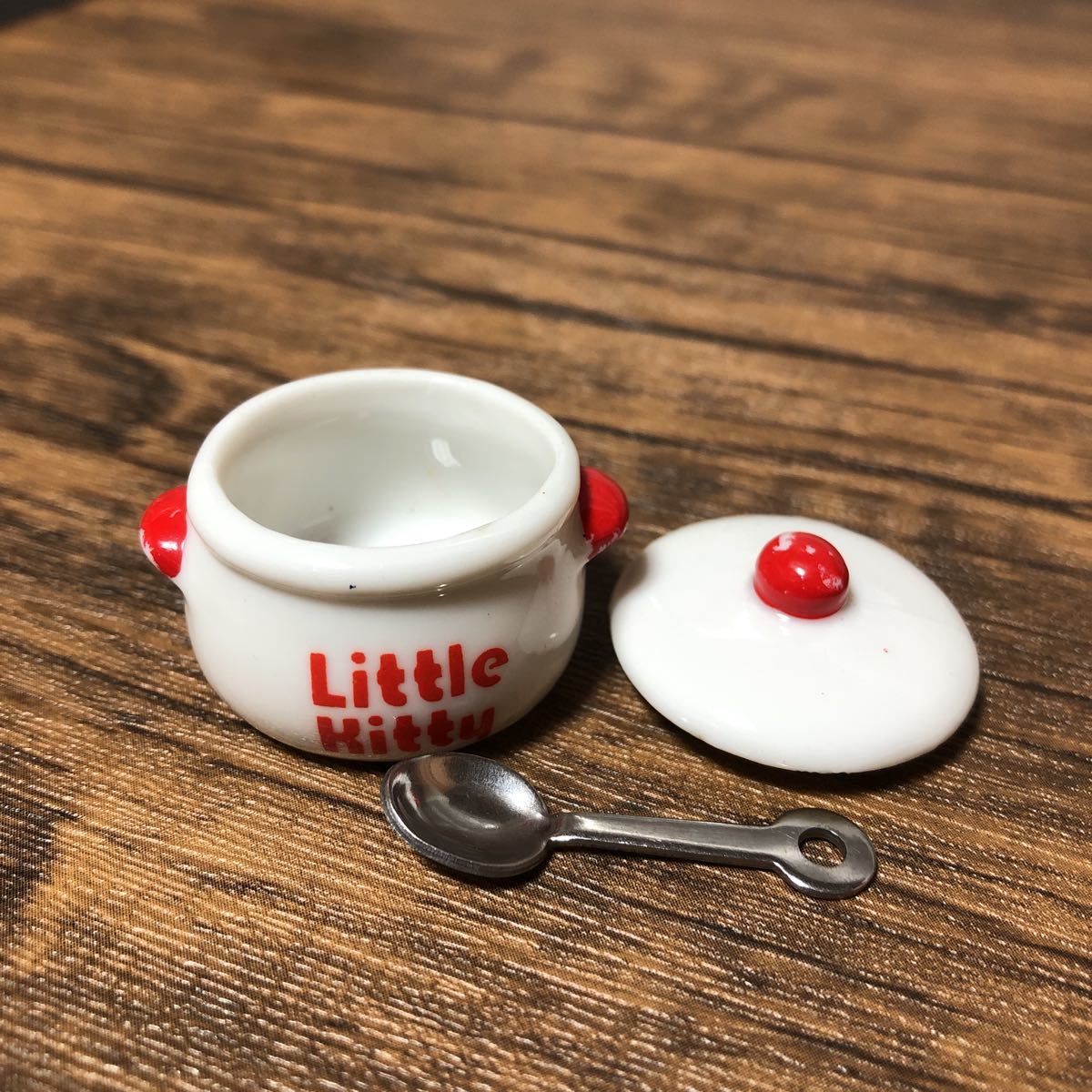 HELLO KITTY リトル キティ Little ミニチュア 鍋 スプーン サンリオ 