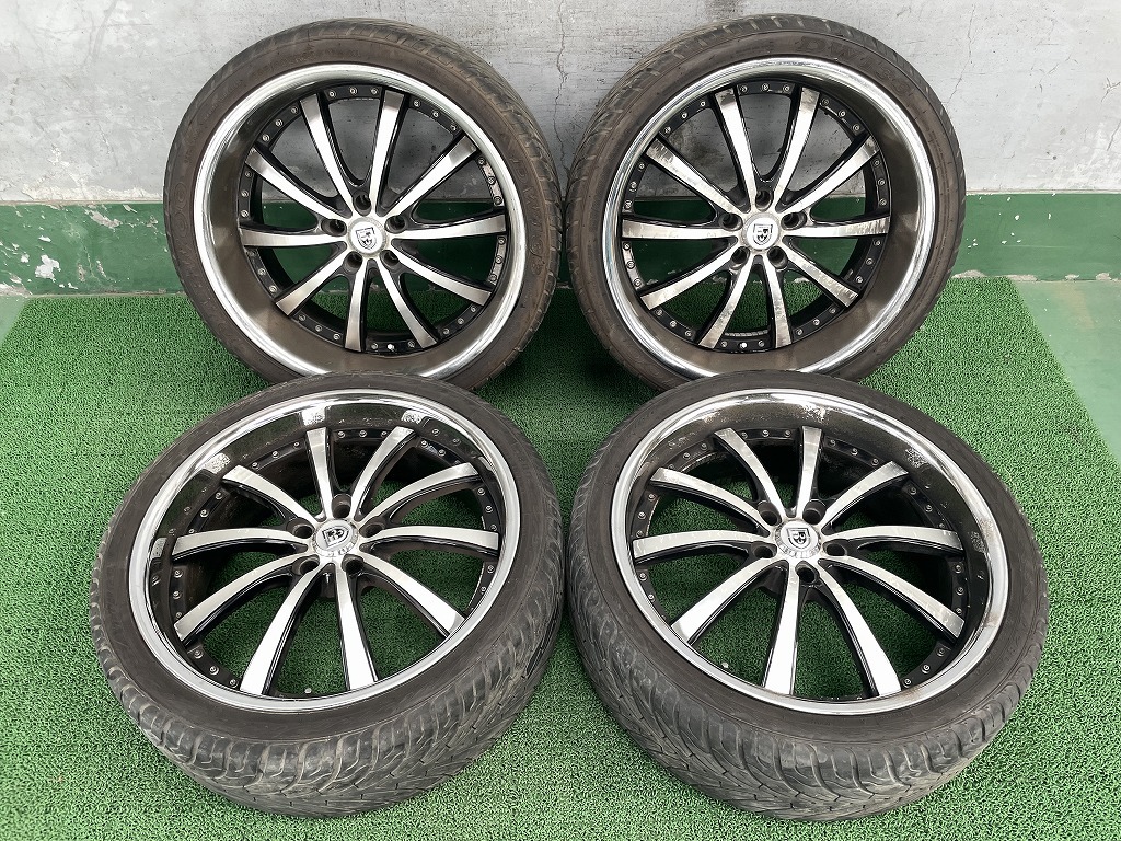  LEXANIホイール 22x9J 10J +15 夏タイヤ付き 4本セット 売切(22インチ)｜売買されたオークション情報、yahooの商品情報をアーカイブ公開 - オークファン 22インチ