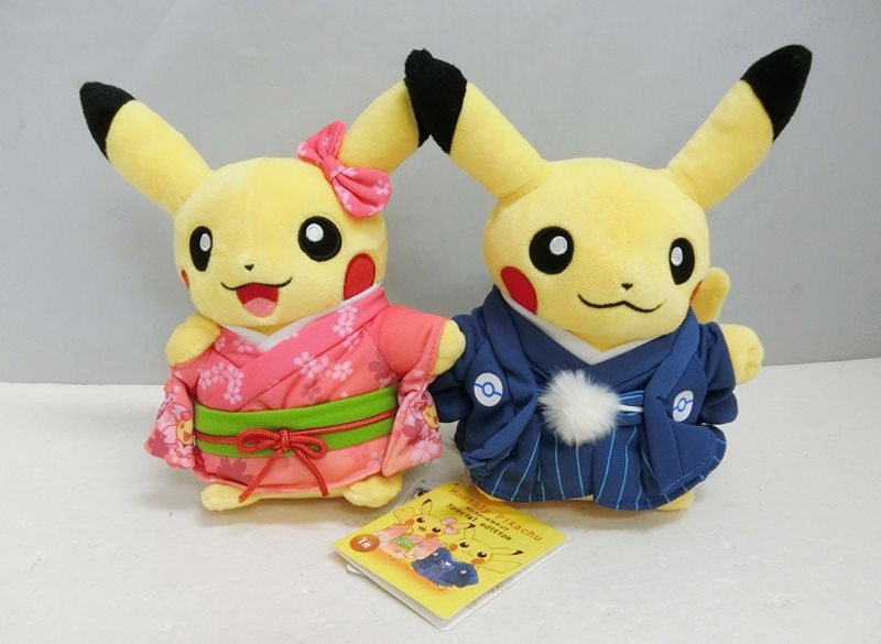 タグ付き ポケットモンスター ぬいぐるみ マンスリーピカチュウ2016