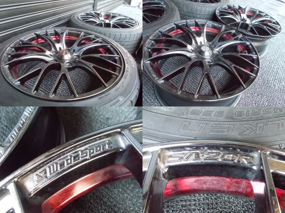 Weds Sport ウェッズスポーツ SA20R 18インチホイール 7.5J+45 5穴 