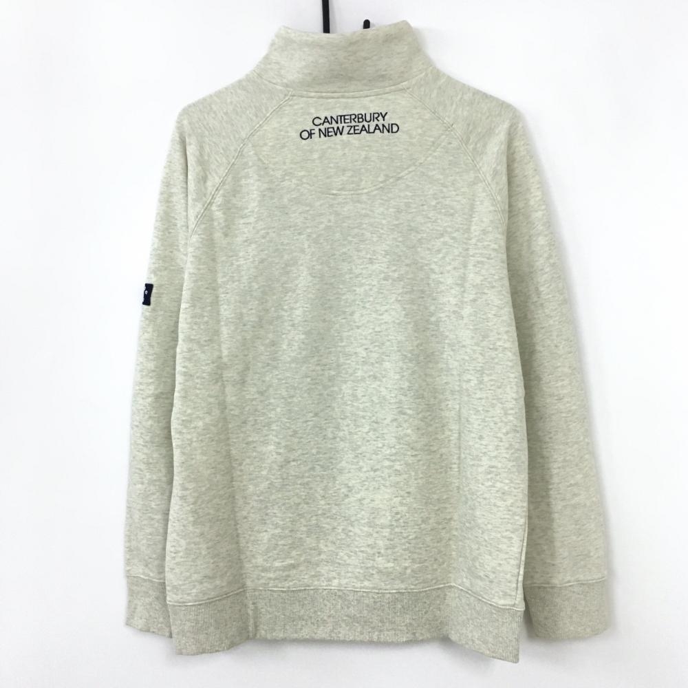 美品】CANTERBURY カンタベリー ハイネックトレーナー アイボリー