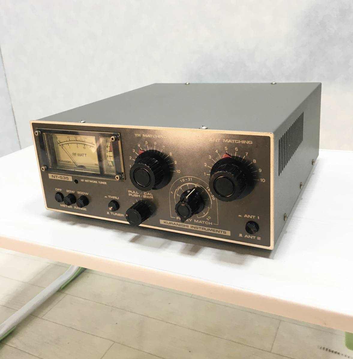 クラニシ チューナー KURANISHI NT-535 HF NETWORK TUNER Yahoo