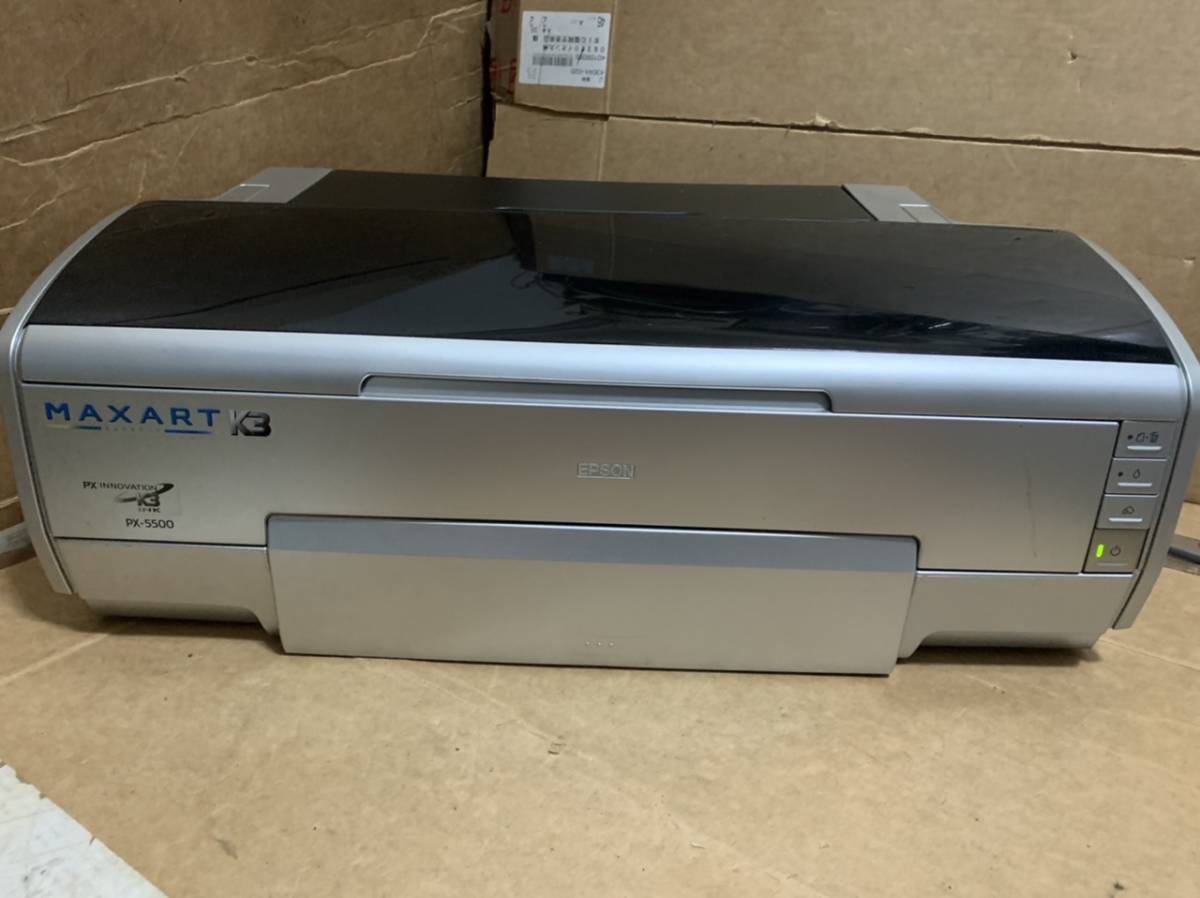 EPSON PX-5500ジャンク 40386. EPSON / MAXART K3 PX-5500 / 通電確認 