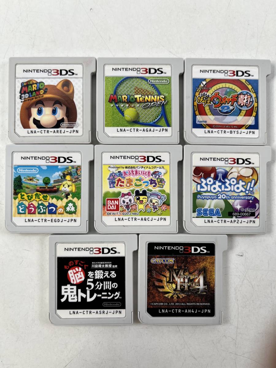 ♪【中古】Nintendo 3DS ソフト 8枚 まとめ 任天堂 スーパーマリオ 3D 