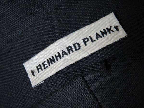 REINHARD PLANK Black Linen Bucket Hat レナード プランク 麻