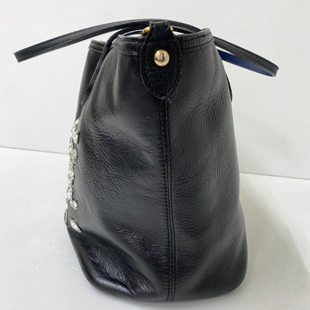 A.D.M.J. エーディーエムジェイ トートバッグ スワロフスキー レザー Ae451041(トートバッグ)｜売買されたオークション情報、yahooの商品情報をアーカイブ公開 - オークファン